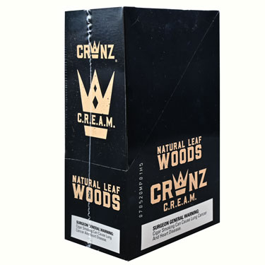 CRWNZ Natural Leaf Cigars Cream 10ct 3pk
