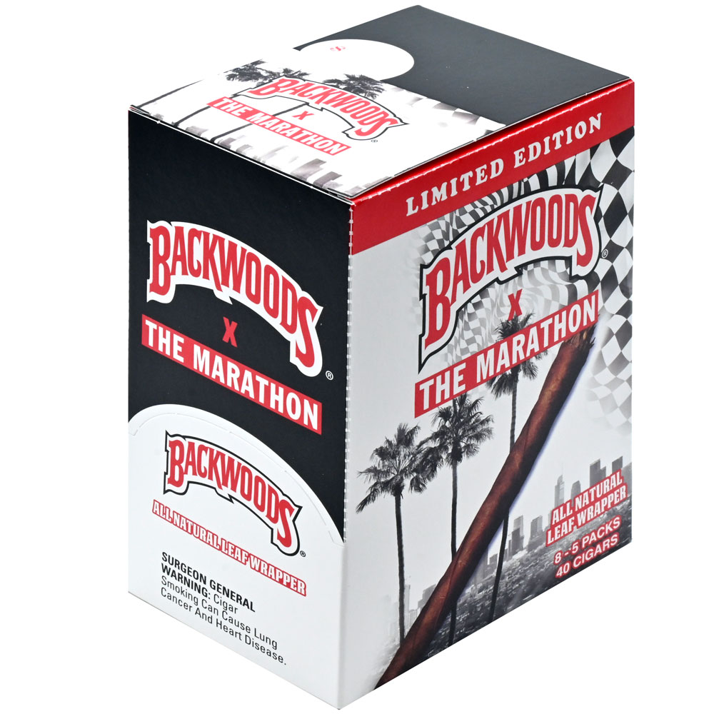 Backwoods Cigars The Marathon Limited Edition 8 Packs of 5