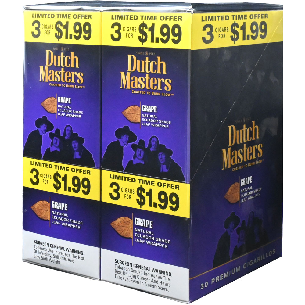 Dutch Masters Cigarillos Grape Pre Priced