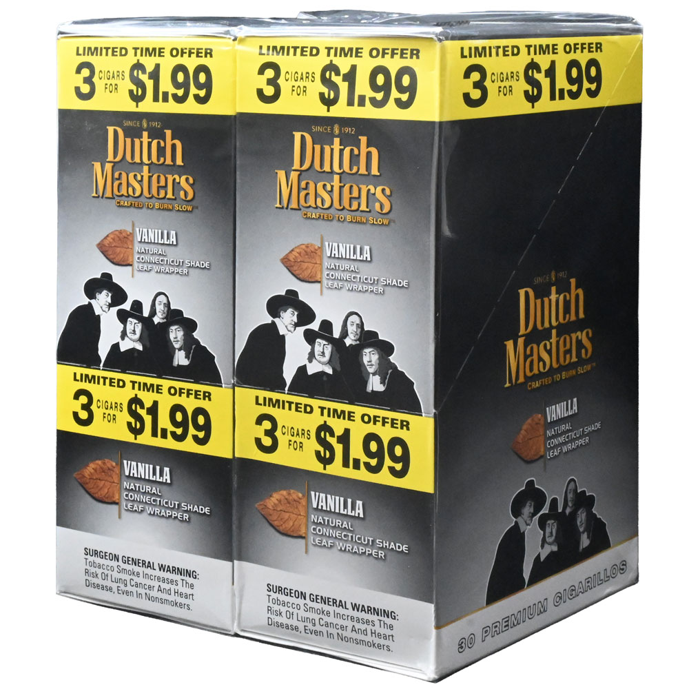 Dutch Masters Cigarillos Vanilla Pre Priced