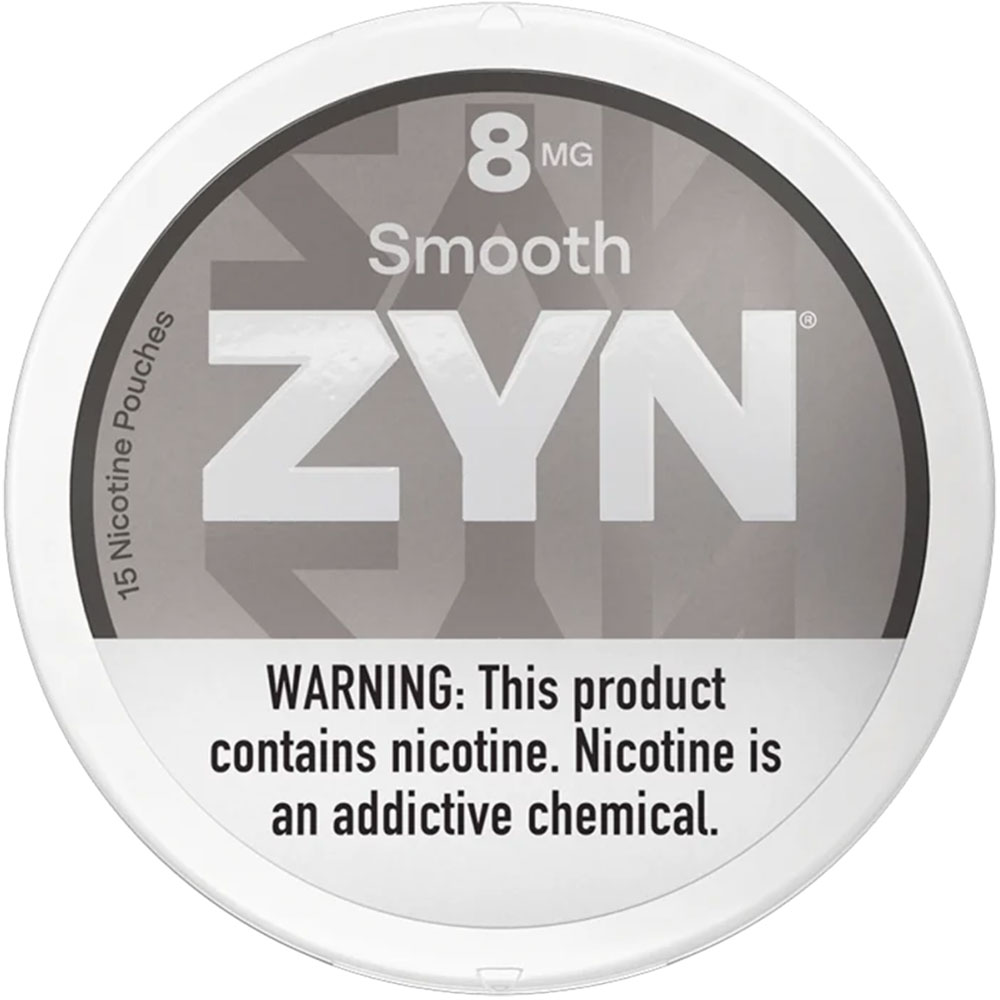 ZYN Nicotine Pouches Smooth 8mg 5ct