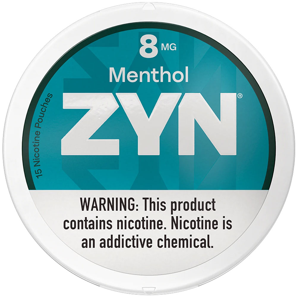 ZYN Nicotine Pouches Menthol 8mg 5ct
