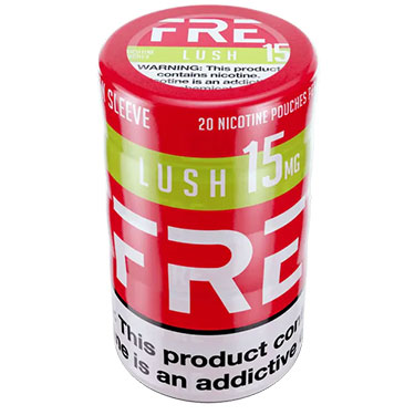 FRE Nicotine Pouches Lush 15mg 5ct