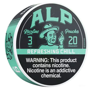 ALP Nicotine Pouches Refreshing Chill 3mg 5ct