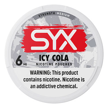 SYX Nicotine Pouches Icy Cola 6mg 5ct