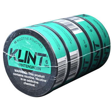 KLINT Nicotine Pouches Wintergreen 6mg 5ct