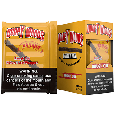 Doopy Woods Banana Cigars 8 Packs of 5 | BuyPipeTobacco.com