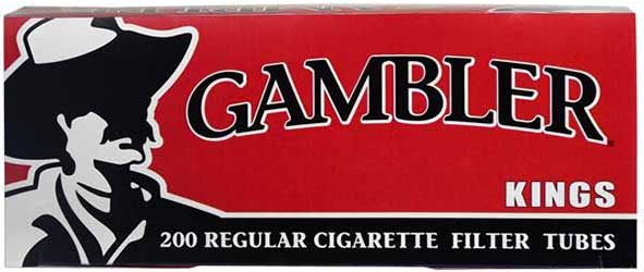  Gambler Tube Cut Menthol King Size RYO Cigarette Tubes