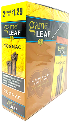 Game Leaf Cognac 15 2pks | BuyPipeTobacco.com