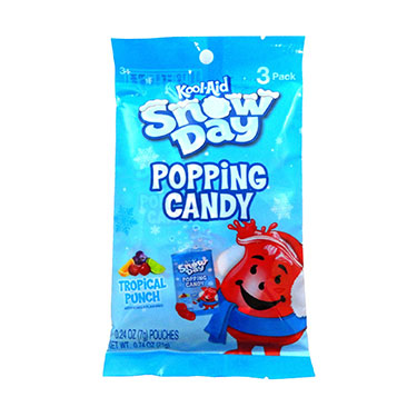 Kool Aid Snowy Day Popping Candy 3pk