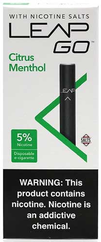 Leap Go Citrus Menthol Disposable Buypipetobacco Com