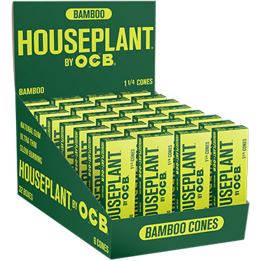 OCB Houseplant Bamboo Cone 1.25 6pk