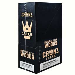 CRWNZ Natural Leaf Cigars Cream 10ct 3pk