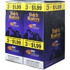 Dutch Masters Cigarillos Grape Pre Priced