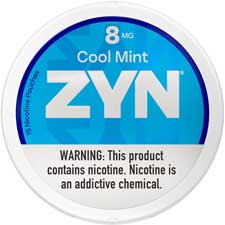 ZYN Nicotine Pouches Cool Mint 8mg 5ct