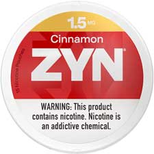 ZYN Nicotine Pouches Cinnamon 1.5mg 5ct
