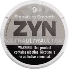 ZYN Ultra Nicotine Pouches Smooth 9mg 5ct