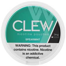 CLEW Nicotine Pouches Spearmint 3mg 5ct