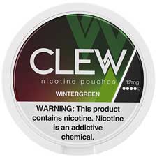 CLEW Nicotine Pouches Wintergreen 12mg 5ct