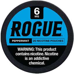 Rogue Nicotine Pouches Peppermint 6mg 5ct