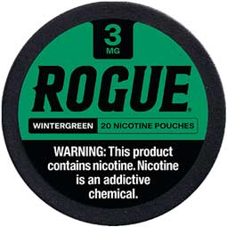 Rogue Nicotine Pouches Wintergreen 3mg 5ct
