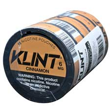 KLINT Nicotine Pouches Cinnamon 6mg 5ct