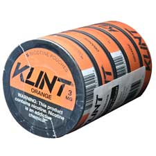 KLINT Nicotine Pouches Orange 3mg 5ct