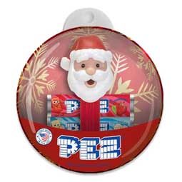 Pez Christmas Ornament Santa