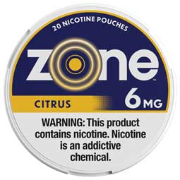 Zone Nicotine Pouches Citrus 6mg 5ct