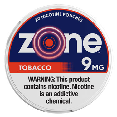 Zone Nicotine Pouches Tobacco 9mg 5ct